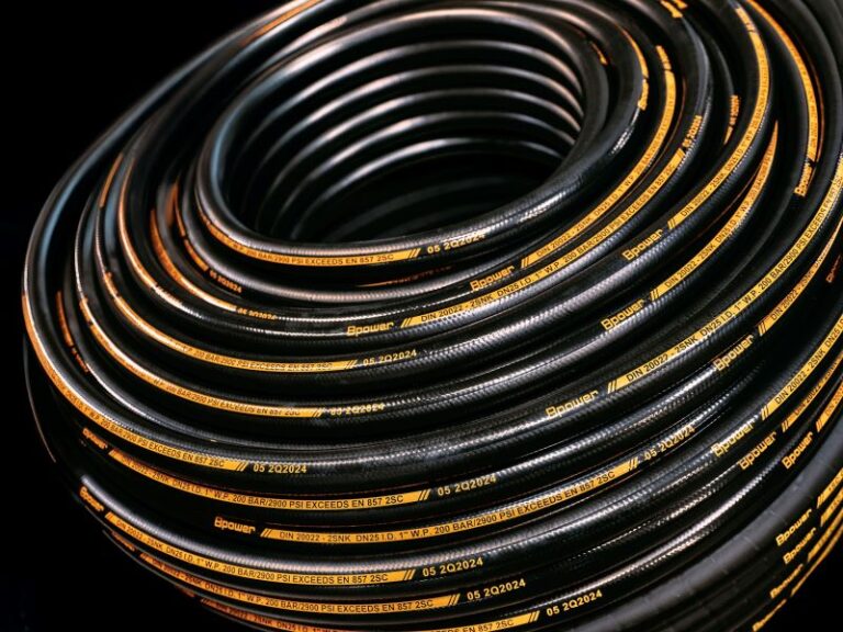 Rotolo di tubo flessibile ad alta resistenza marca BPower